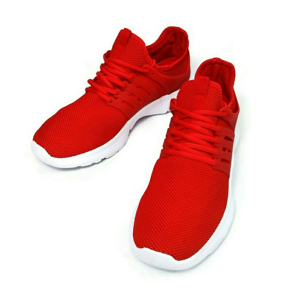 QANSI Men's Sneakers Flyknit Mesh Breathable Shoes - Picture 3 of 10